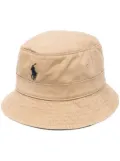 Polo Ralph Lauren logo-embroidered bucket hat - Brown