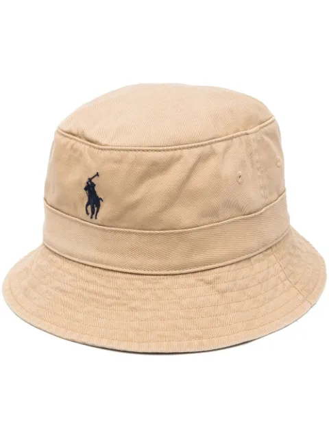 Polo Ralph Lauren logo-embroidered bucket hat