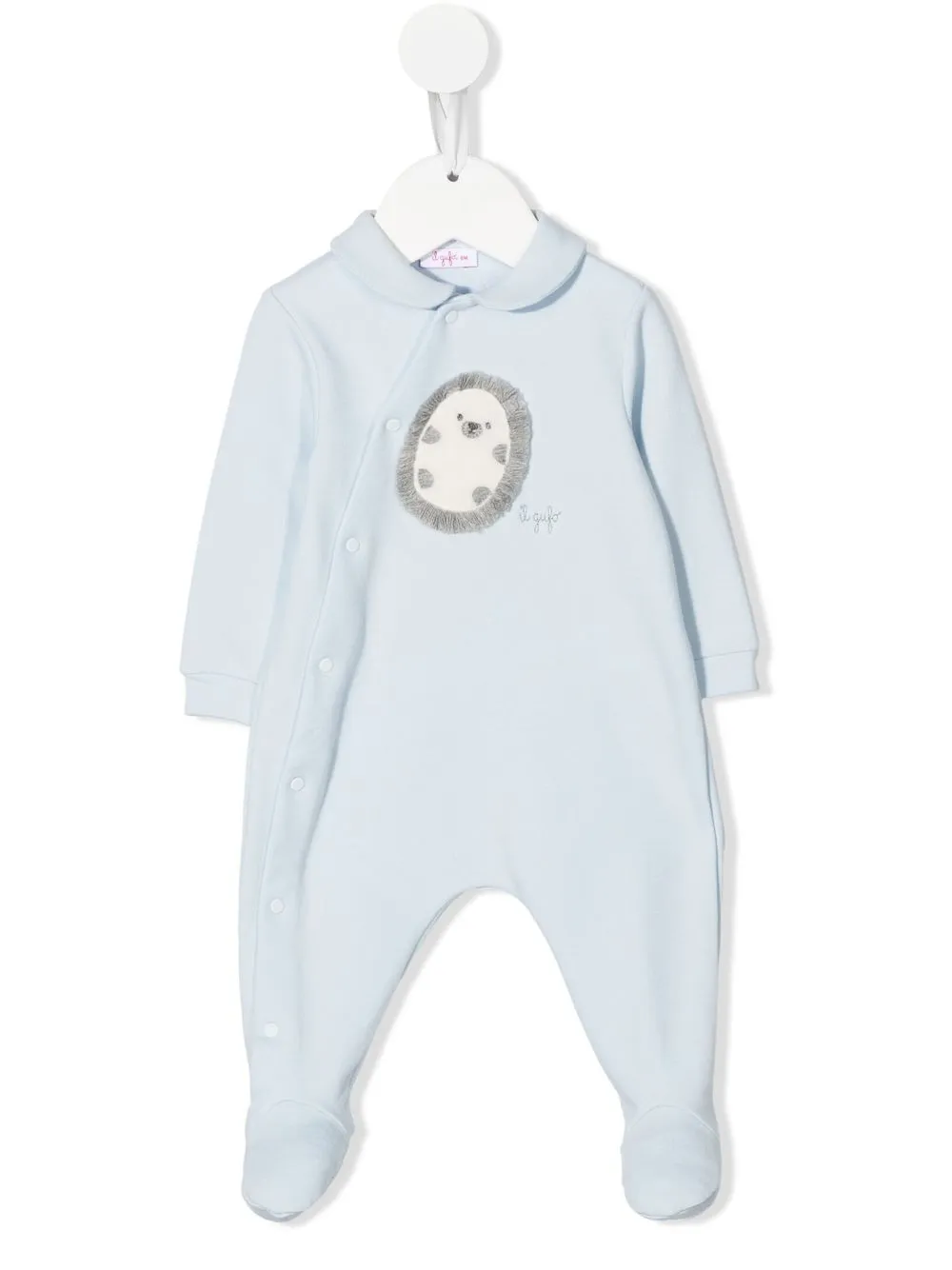 

Il Gufo pijama con aplique Hedgehog - Azul