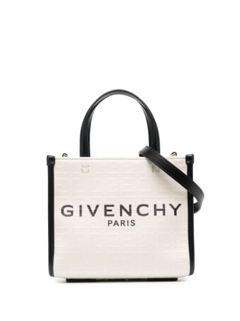 Givenchy - mini G-Tote logo-print canvas bag