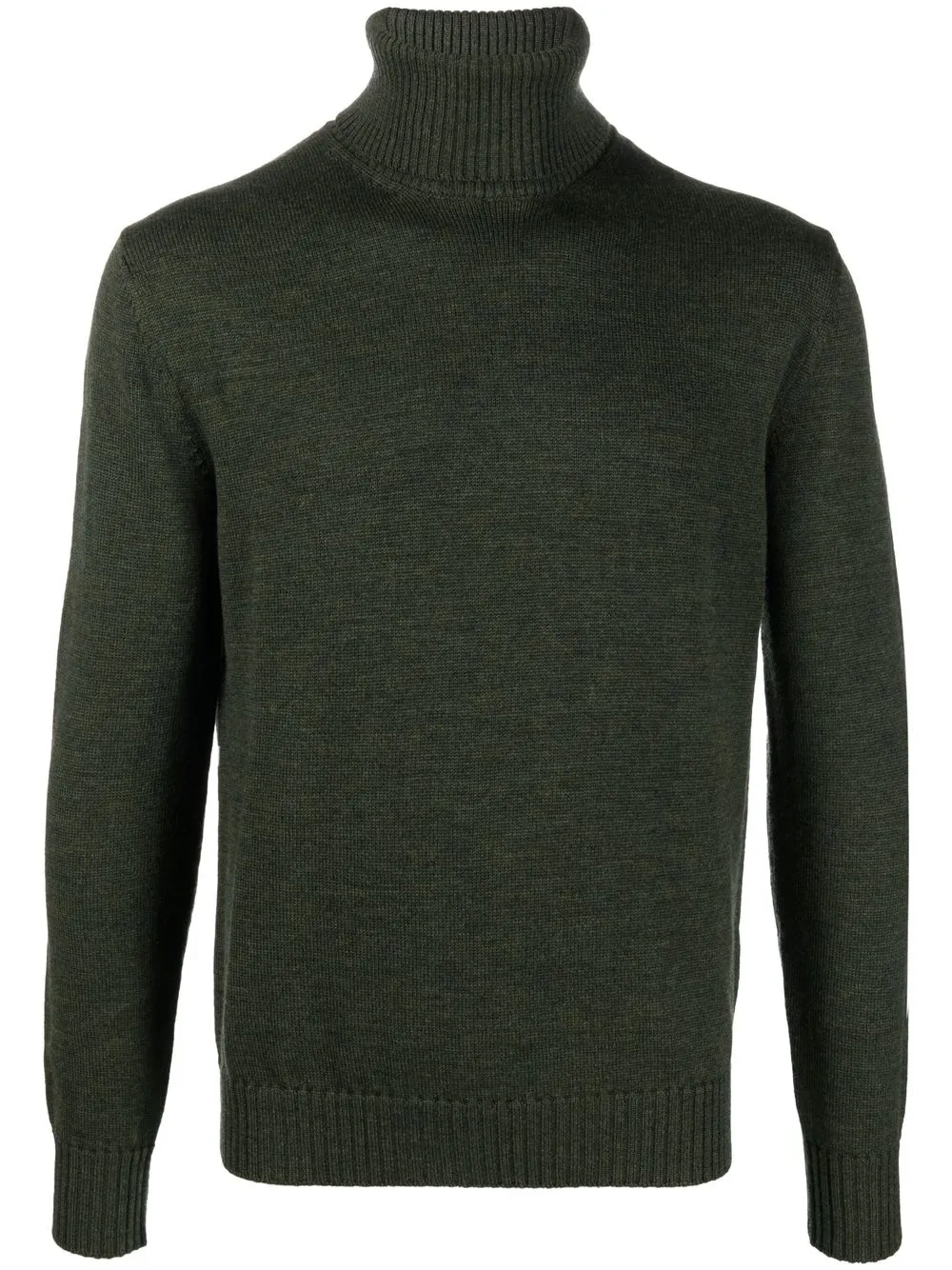 

Ballantyne roll-neck wool jumper - Green