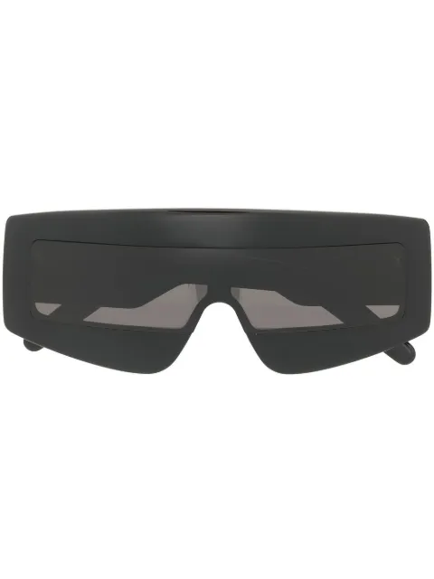 Rick Owens square tinted sunglasses