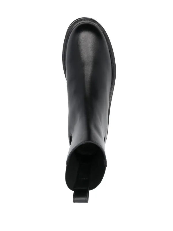 SSX2673 C.Nicolai #０１ & F.Leder #０２ Furla Chelsea Leather Boots | Black | FARFETCH RO