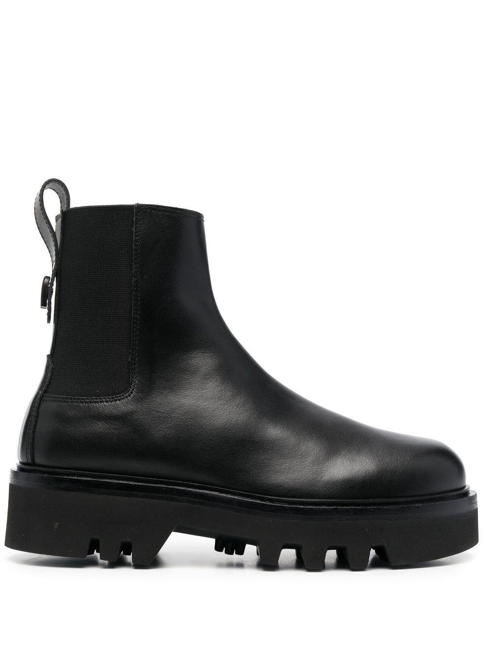 Furla Chelsea leather boots – Black