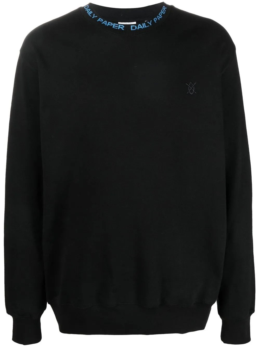 

Daily Paper sudadera con logo en el cuello - Negro
