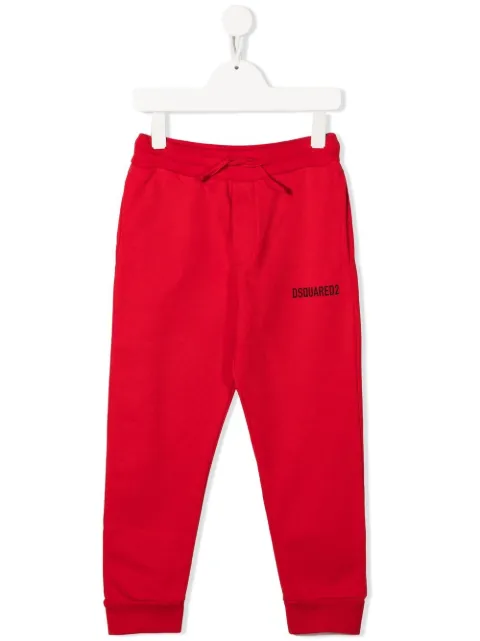 DSQUARED2 KIDS logo-print track pants