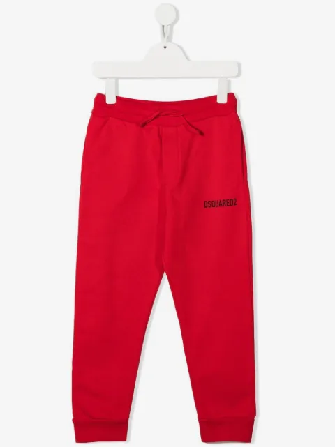 DSQUARED2 KIDS logo-print track pants