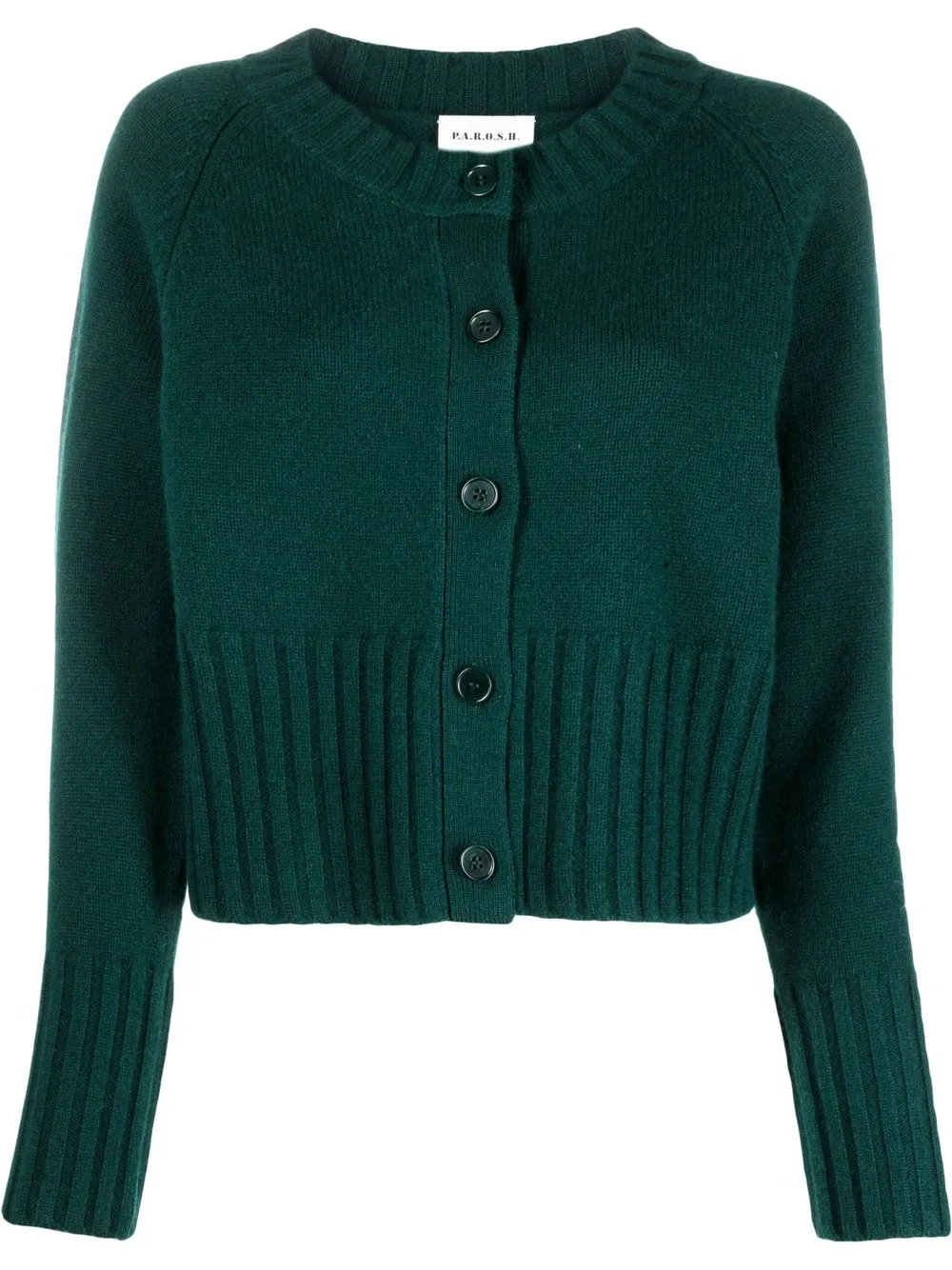 

P.A.R.O.S.H. long-sleeve cardigan - Green