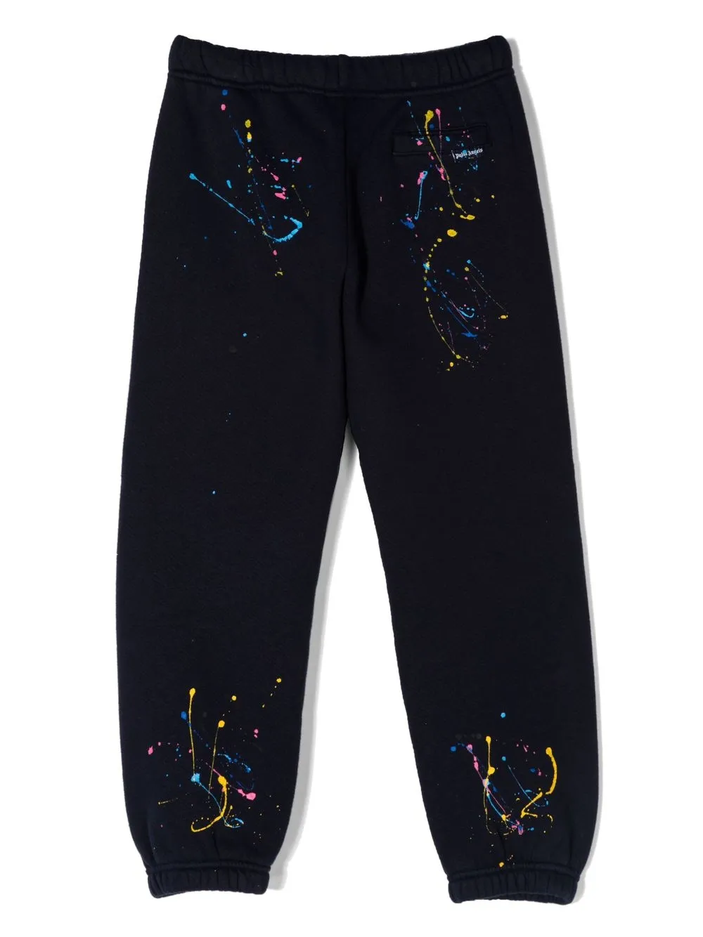 Palm Angels Kids paintsplatter Cotton Track Pants Farfetch