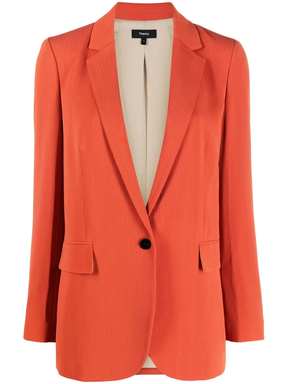 

Theory blazer con botones - Naranja