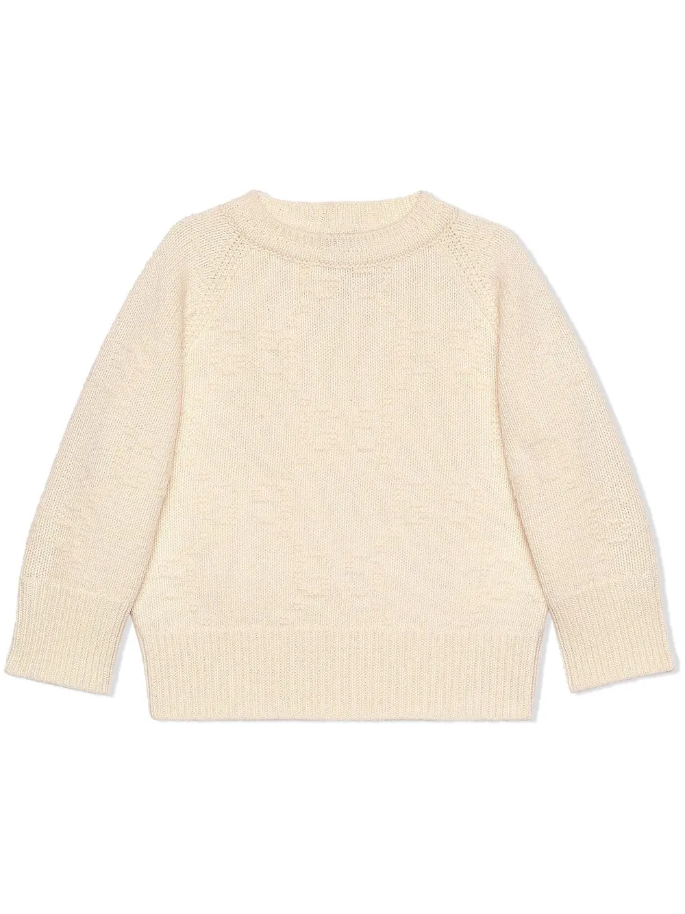 

Gucci Kids crew-neck pullover jumper - White