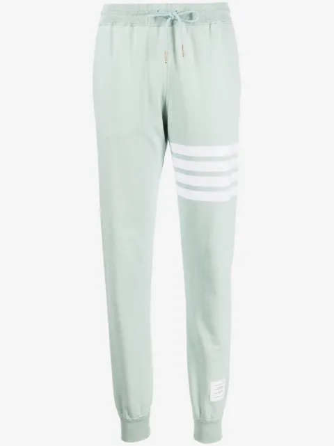 Thom Browne 4-Bar stripe cotton sweatpants