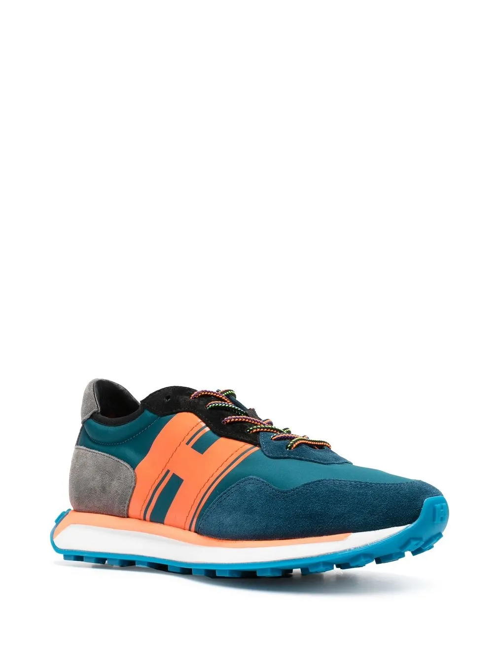 Hogan Sneakers Con Stampa Blu FARFETCH IT