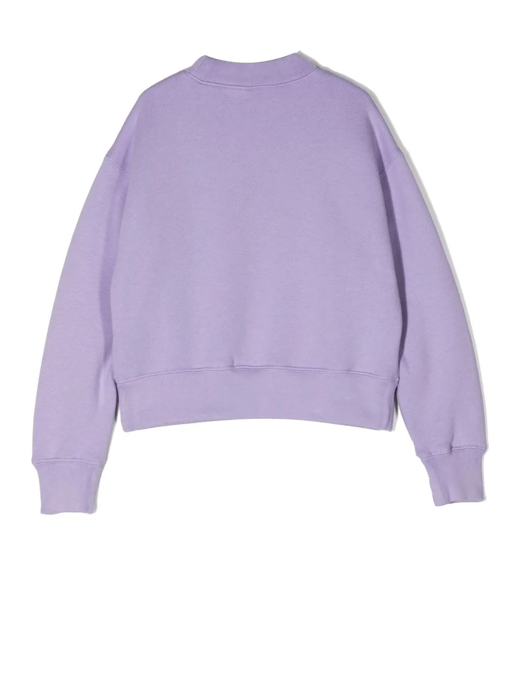 Palm Angels Kids Sweater met logoprint - Paars