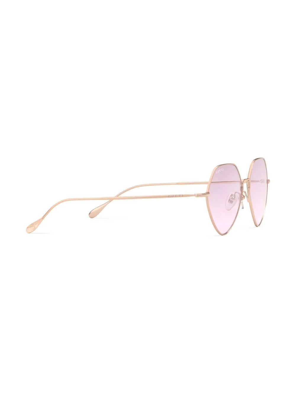 gucci geometric sunglasses