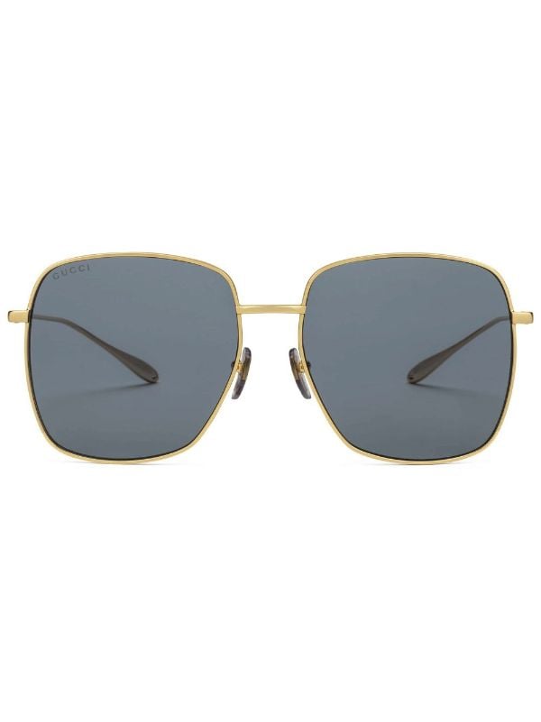 Gucci Eyewear Disco ball-charm square-frame Sunglasses - Farfetch