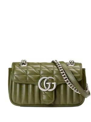 Gucci GG Marmont Velvet Mini Bag - Farfetch