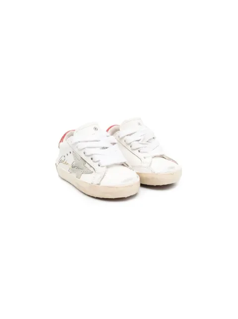 Golden Goose Kids star-logo trainers