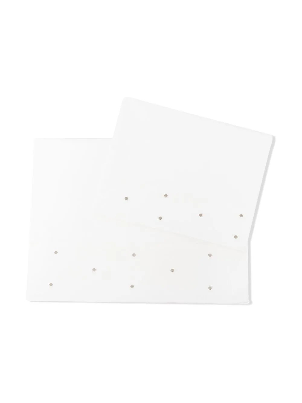

Little Bear ropa de cama con motivo moteado - Blanco