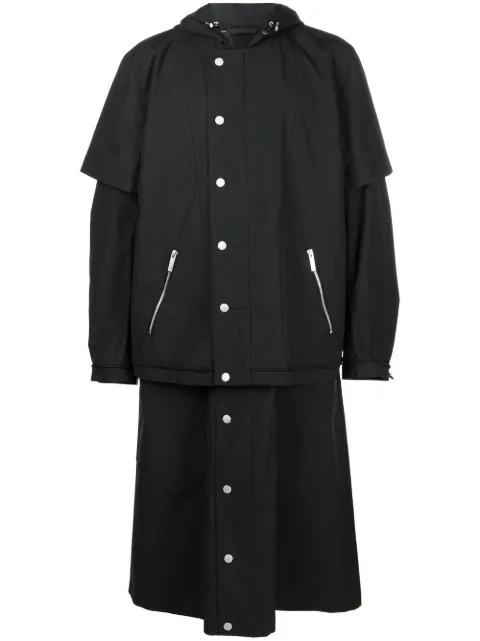 44 LABEL GROUP gabardina con botones