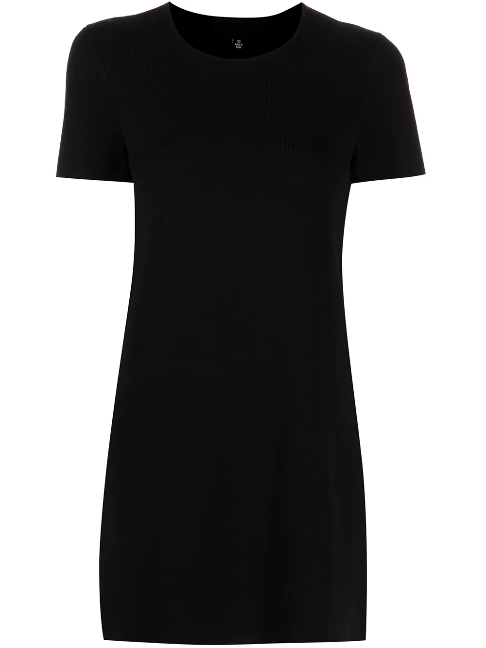 

Nili Lotan crew-neck wool T-shirt dress - Black