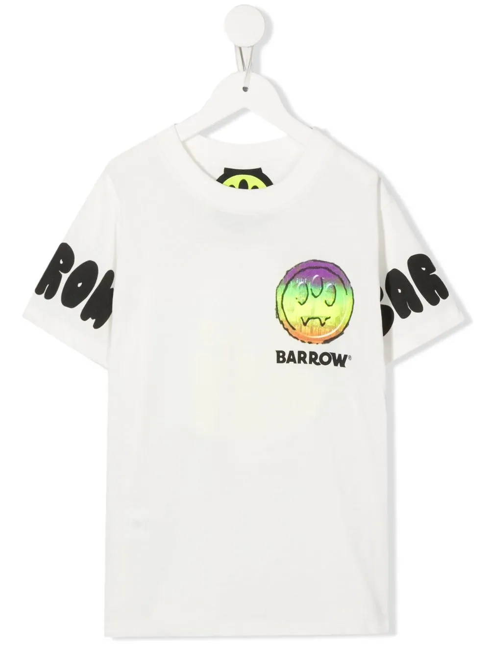 

Barrow kids playera con motivo Smiley - Blanco