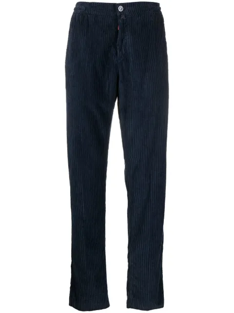 Kiton straight-leg corduroy trousers
