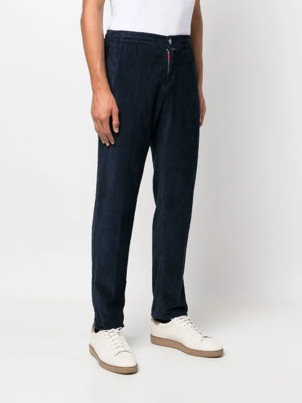 KITON キトン　コーデュロイ　ズボン Kiton コーデュロイ スリムパンツ | ニュートラル | FARFETCH JP