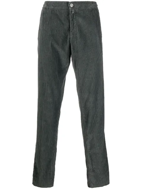 Kiton straight-leg corduroy trousers