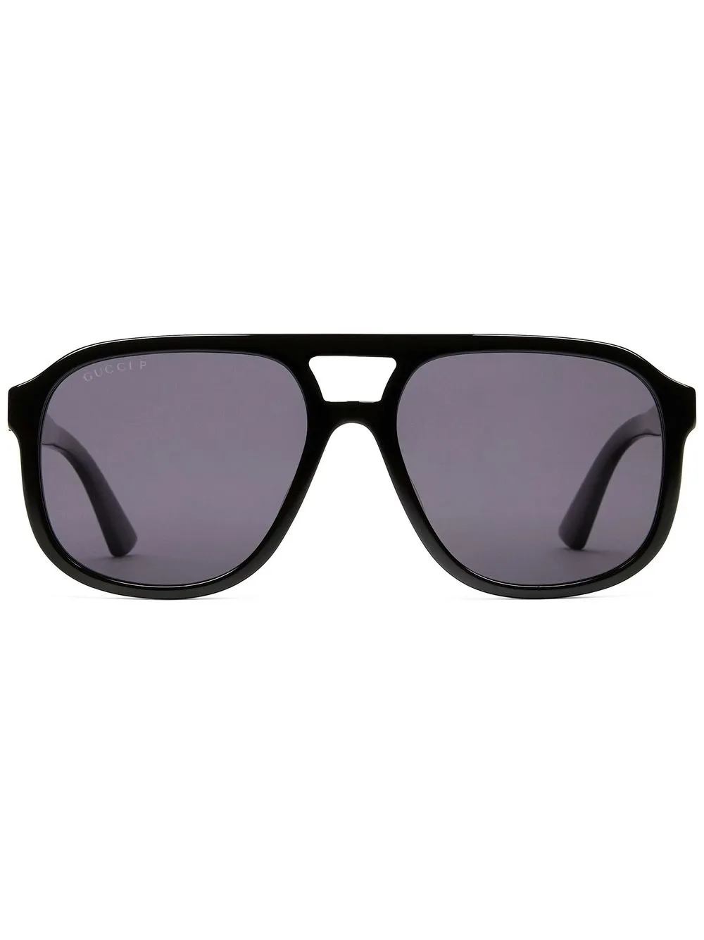 

Gucci Eyewear tinted pilot frames - Black