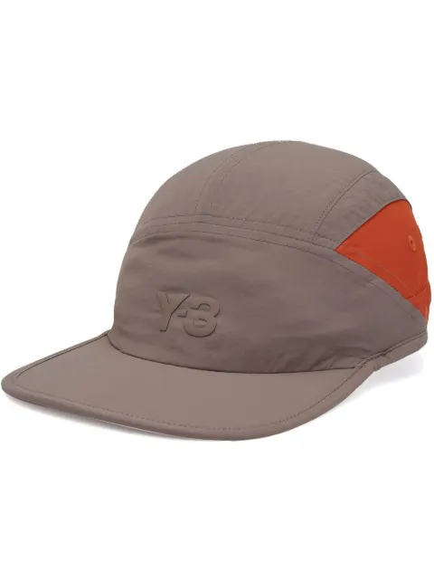 Y-3 logo-embroidered two-tone cap