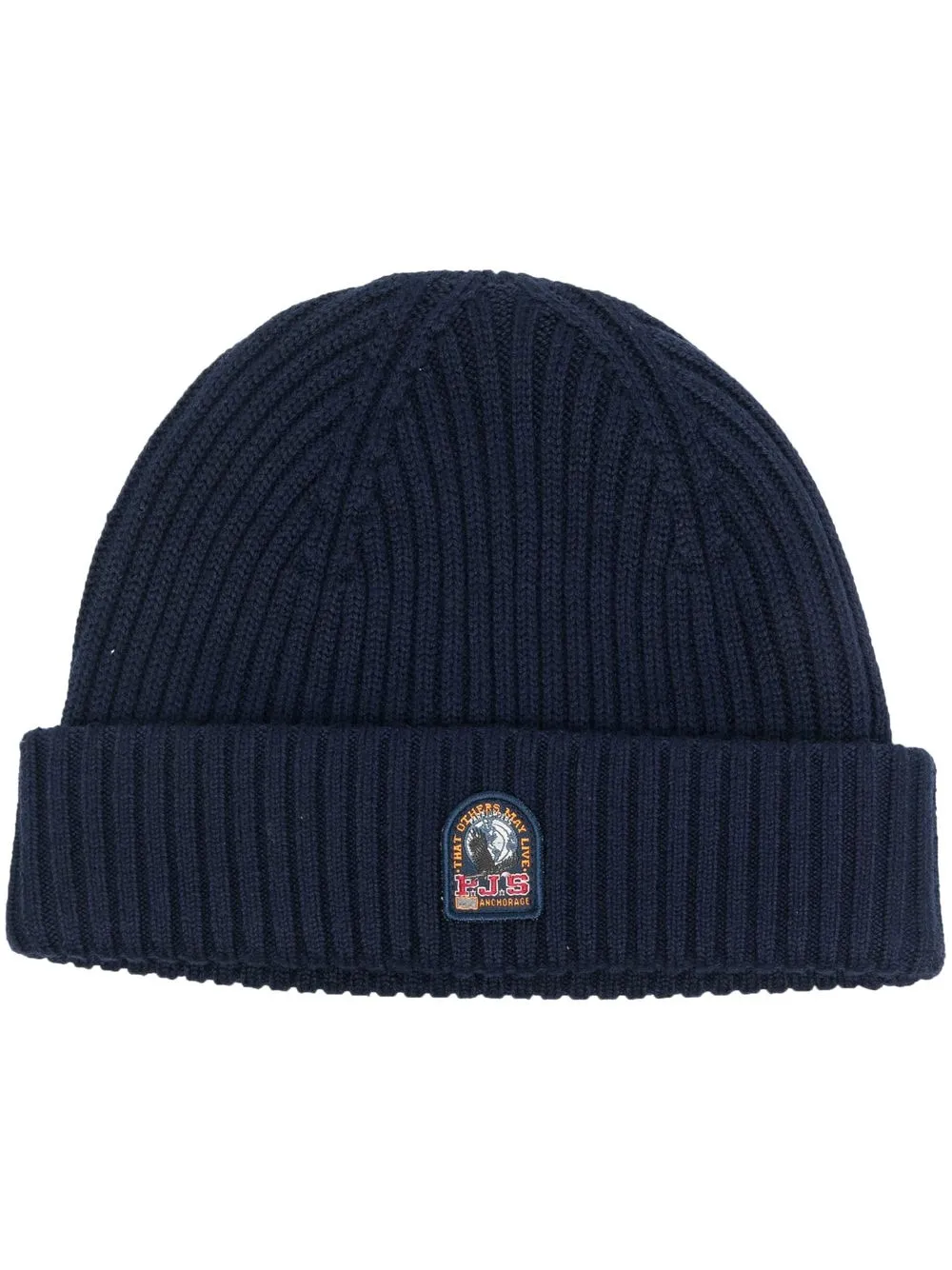 

Parajumpers gorro tejido con parche del logo - Azul