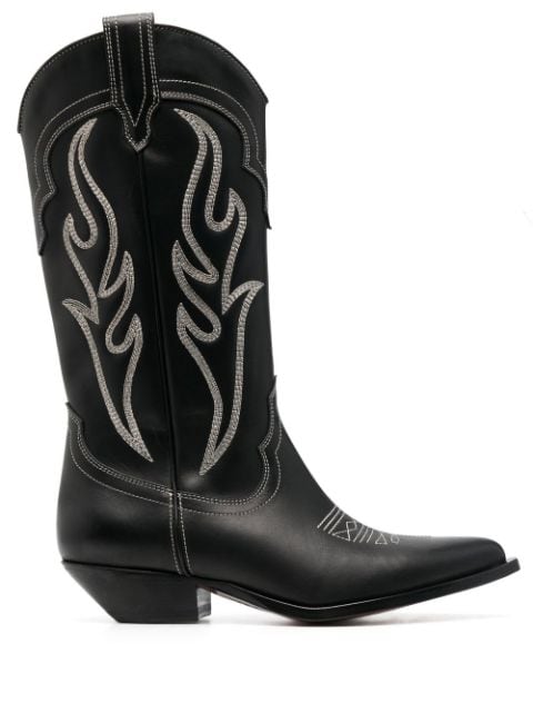 Sonora Santa Fe 35mm calf-length boots 