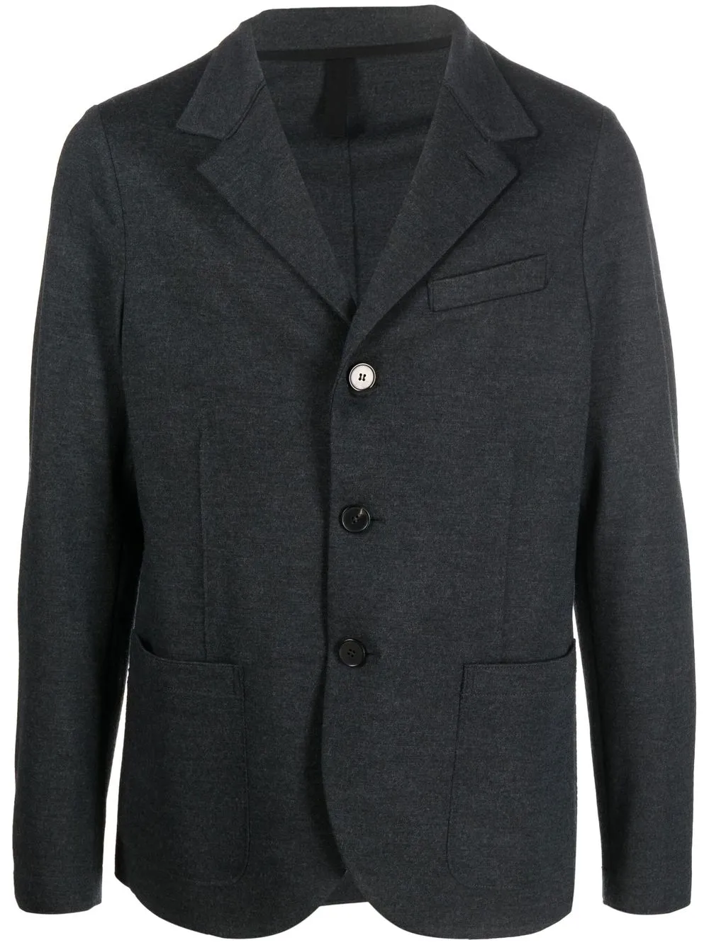 

Harris Wharf London virgin wool single-breasted blazer - Blue