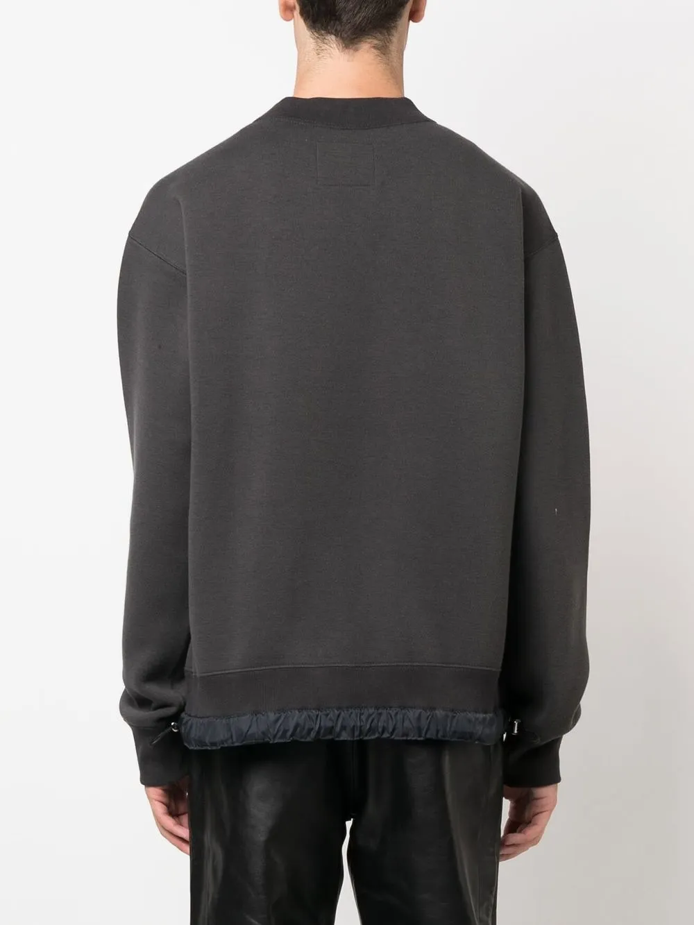 sacai 圆领抽绳卫衣 图 4