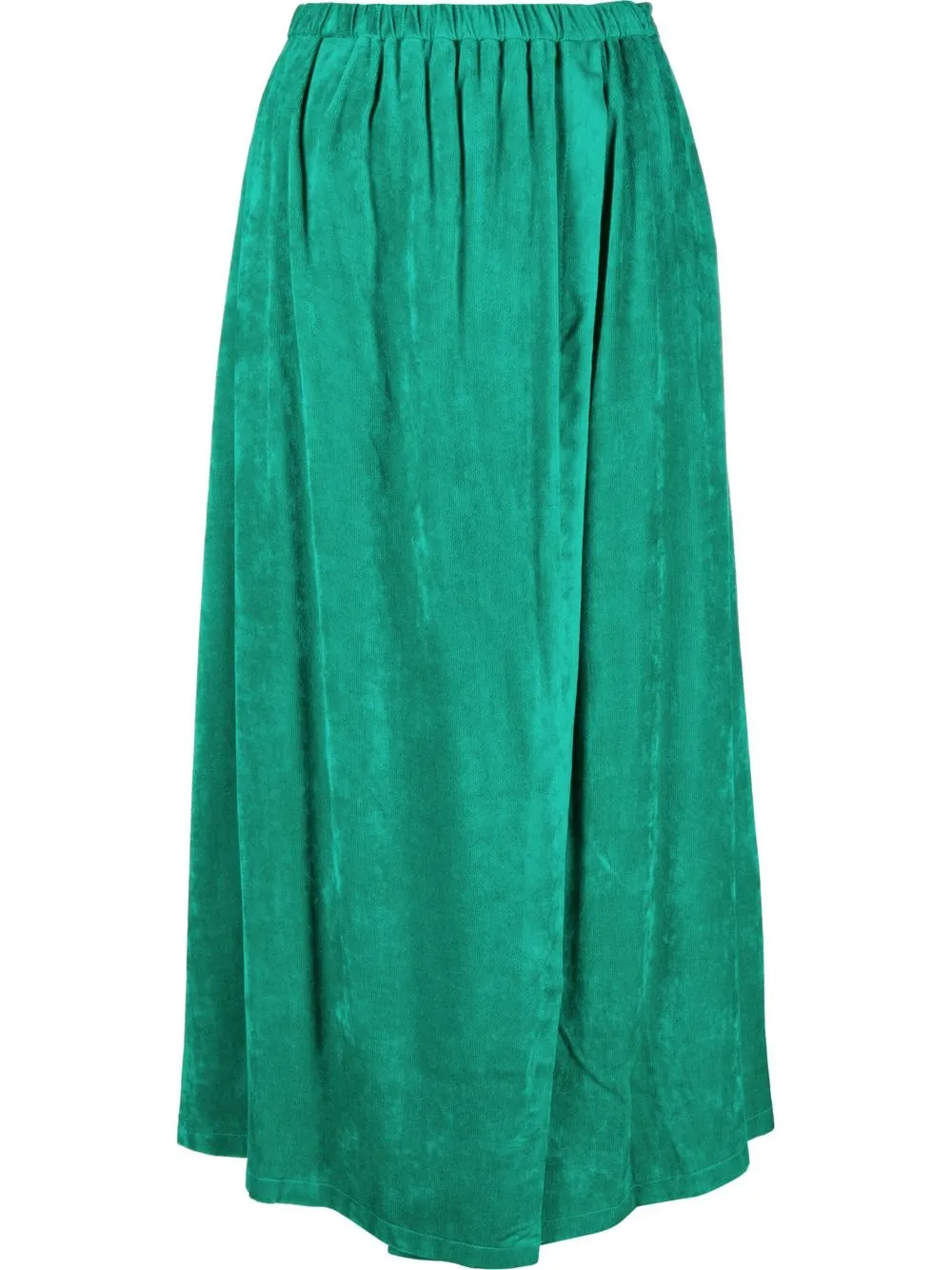 

Forte Forte mid-length velvet skirt - Green