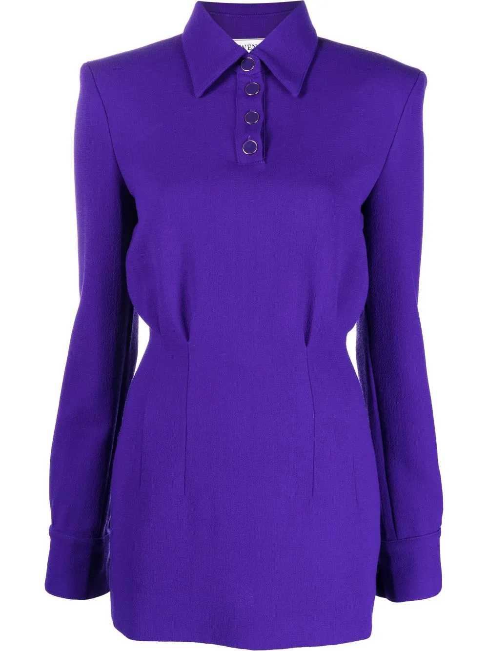 

Rowen Rose vestido con hombrera - Morado