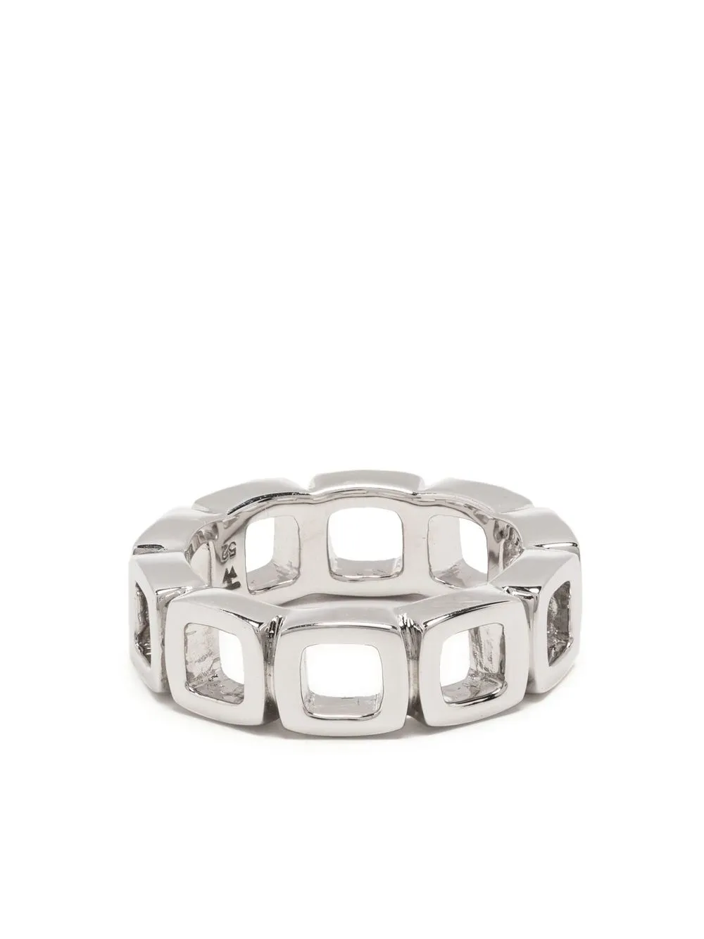 

Tom Wood anillo Cushion - SILVER