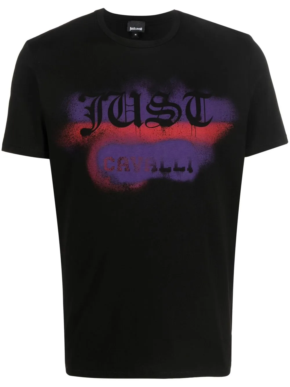 

Just Cavalli logo-print T-shirt - Black