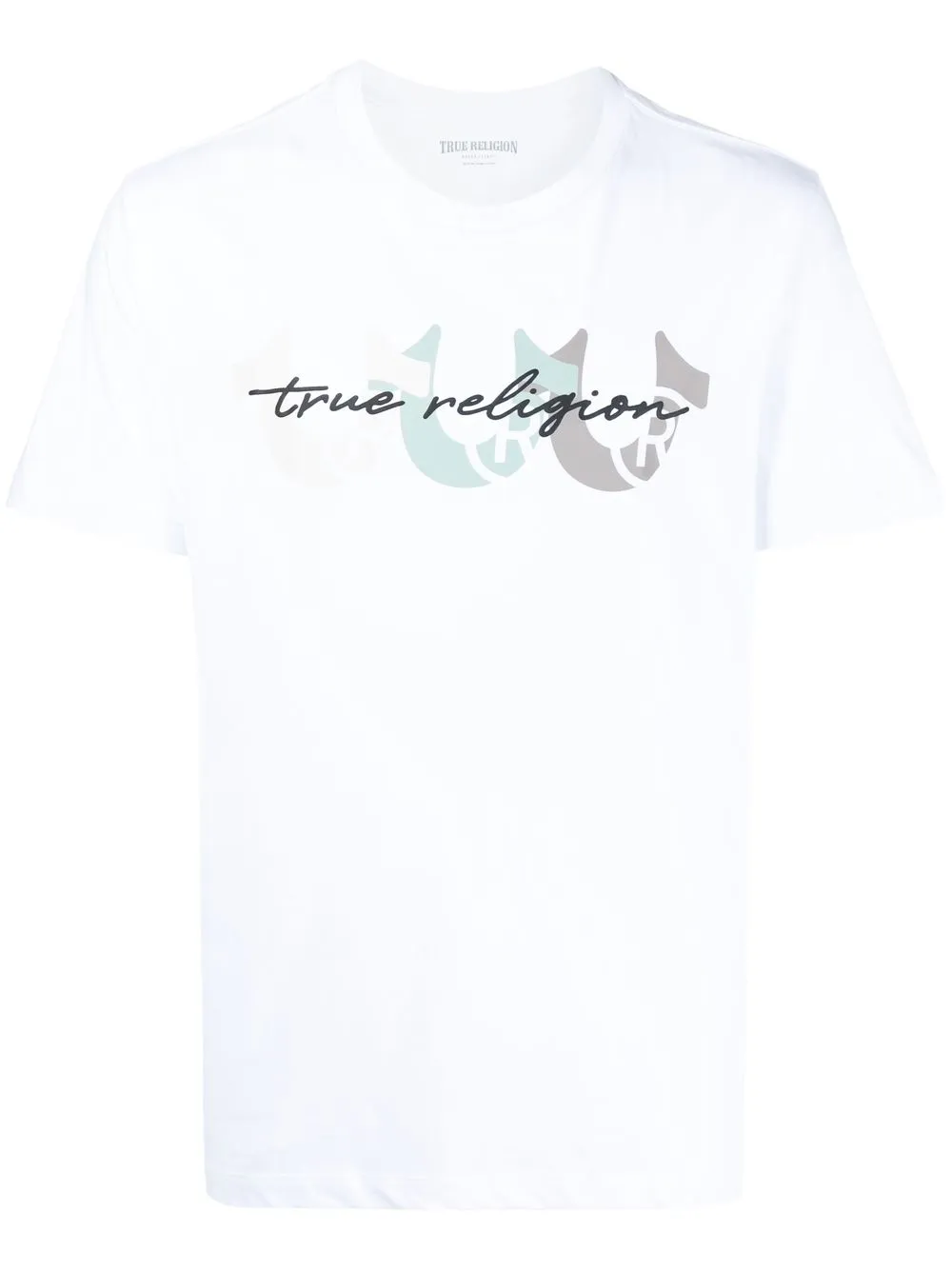 

True Religion playera con logo estampado - Blanco