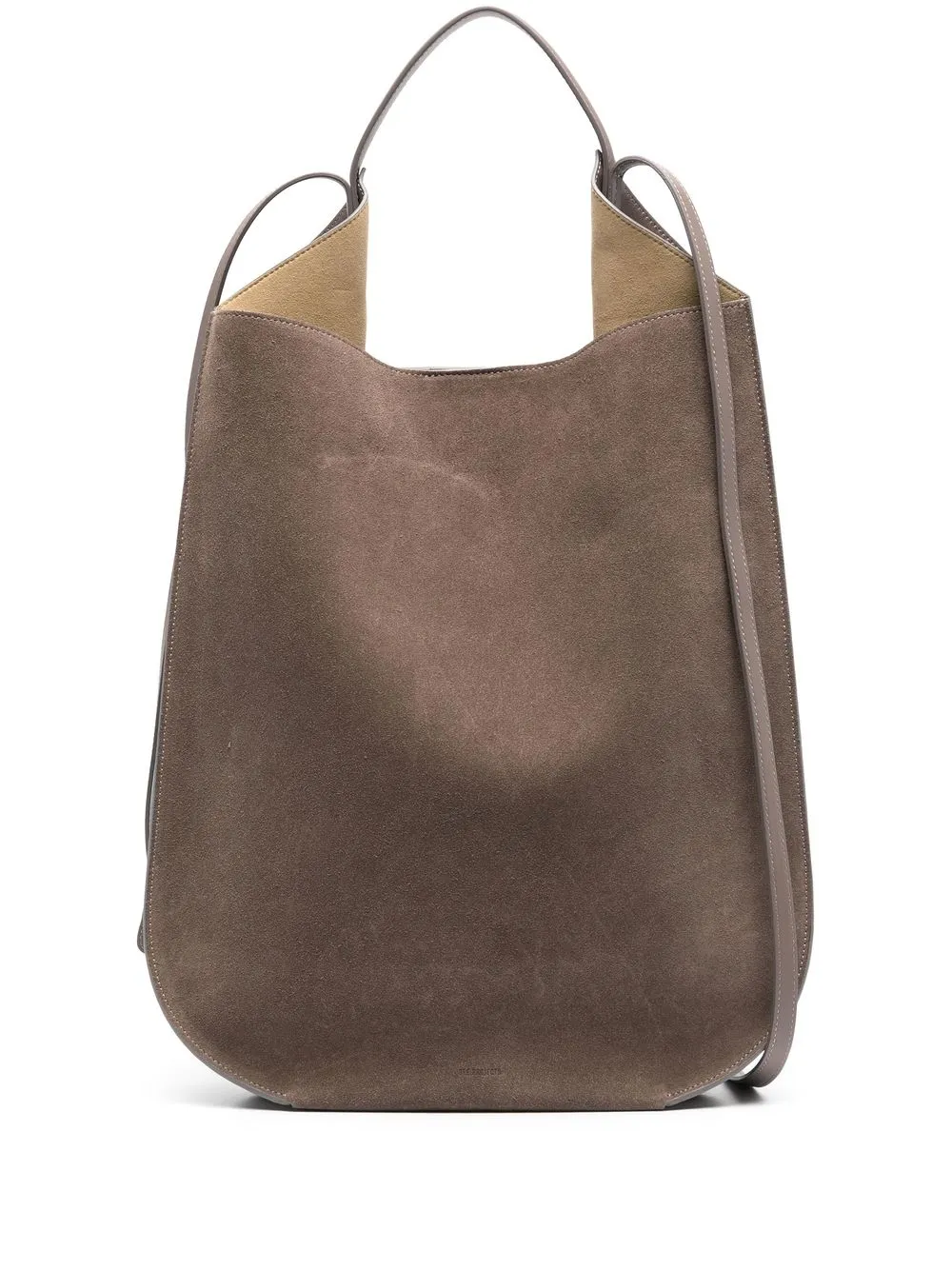 

REE PROJECTS suede tote bag - Brown