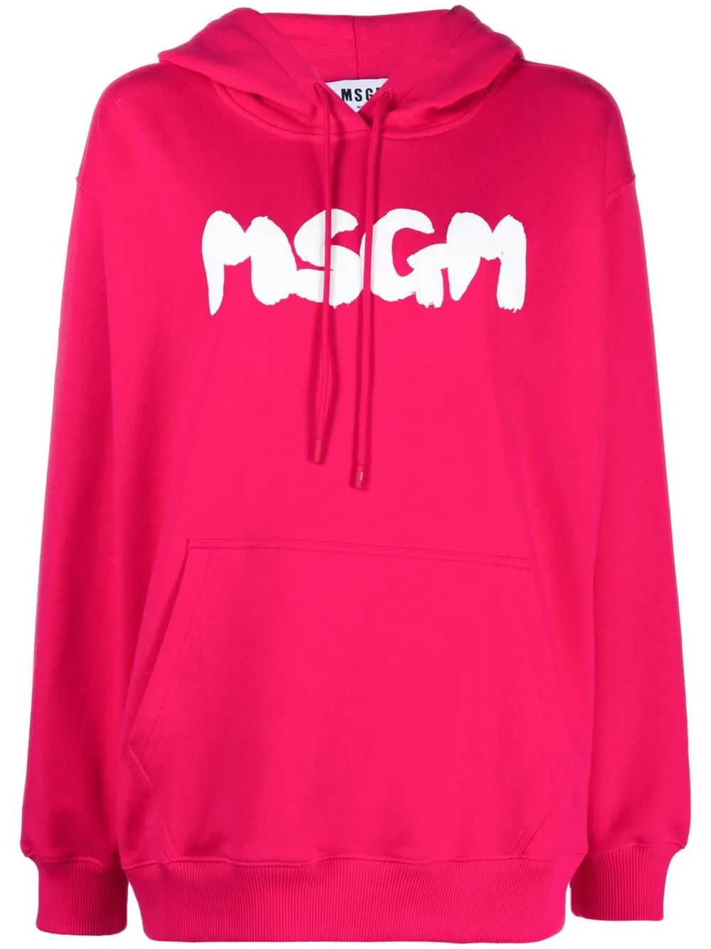 

MSGM hoodie con estampado de grafiti - Rosado