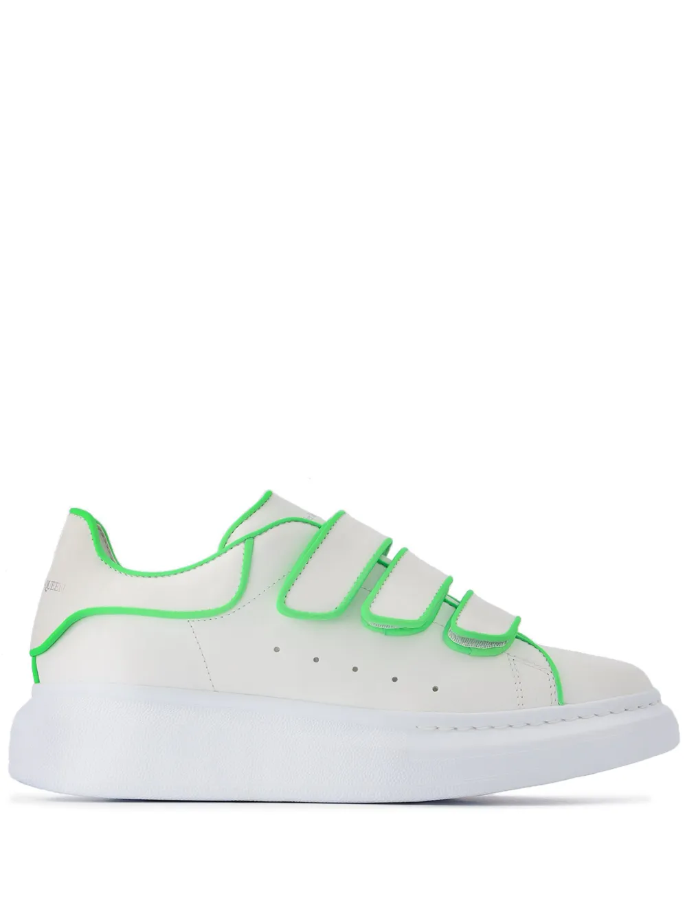 Alexander McQueen Oversized triple-strap sneakers | White | Image 1