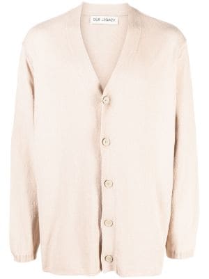 OUR LEGACY V-neck Knitted Cardigan - Farfetch