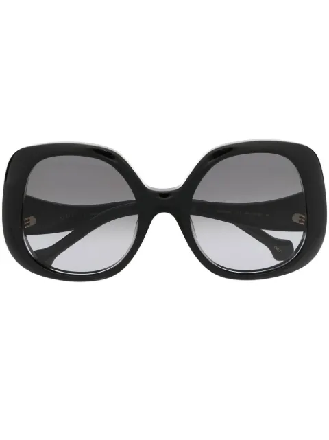 Gucci Eyewear نظارة شمس بإطار مربع