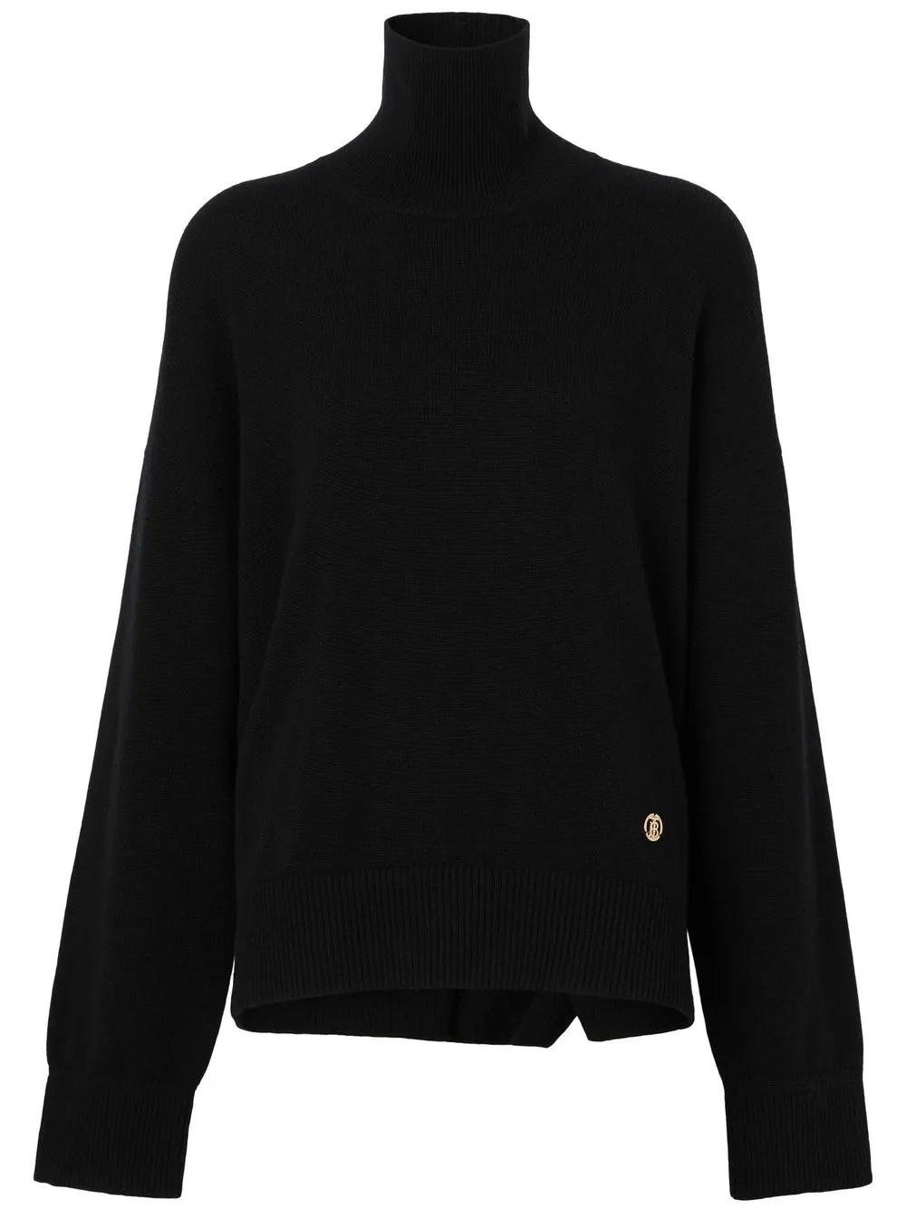 

Burberry TB Monogram plaque jumper - Black