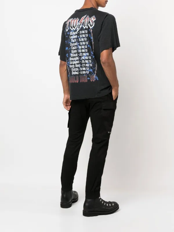 DSQUARED2 ディースクエアード ロゴ Tシャツ | グレー | FARFETCH JP