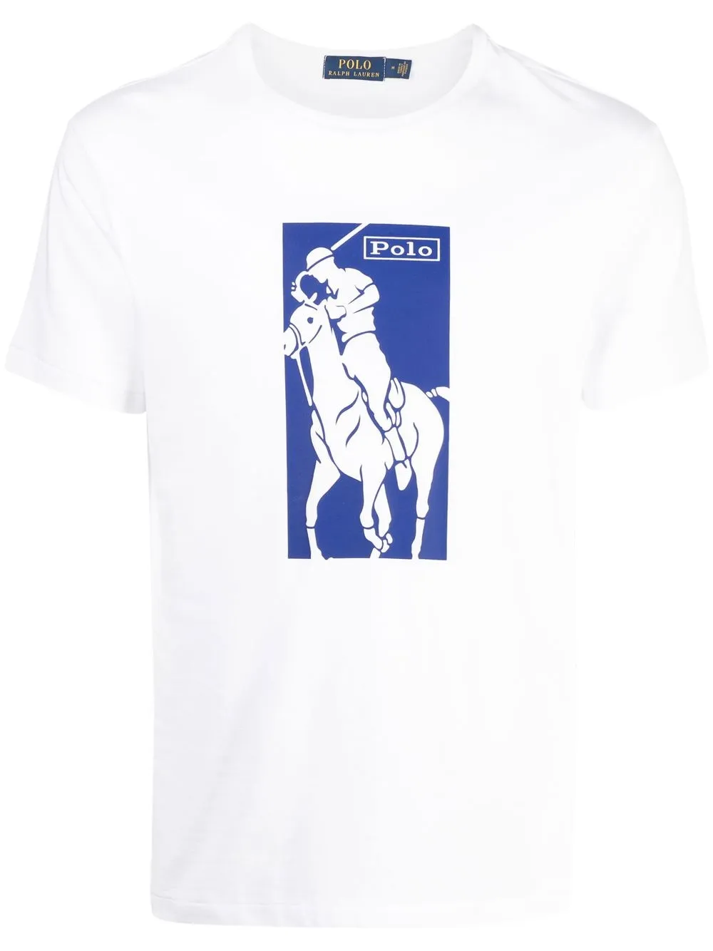 

Polo Ralph Lauren playera con estampado Polo Pony - Blanco