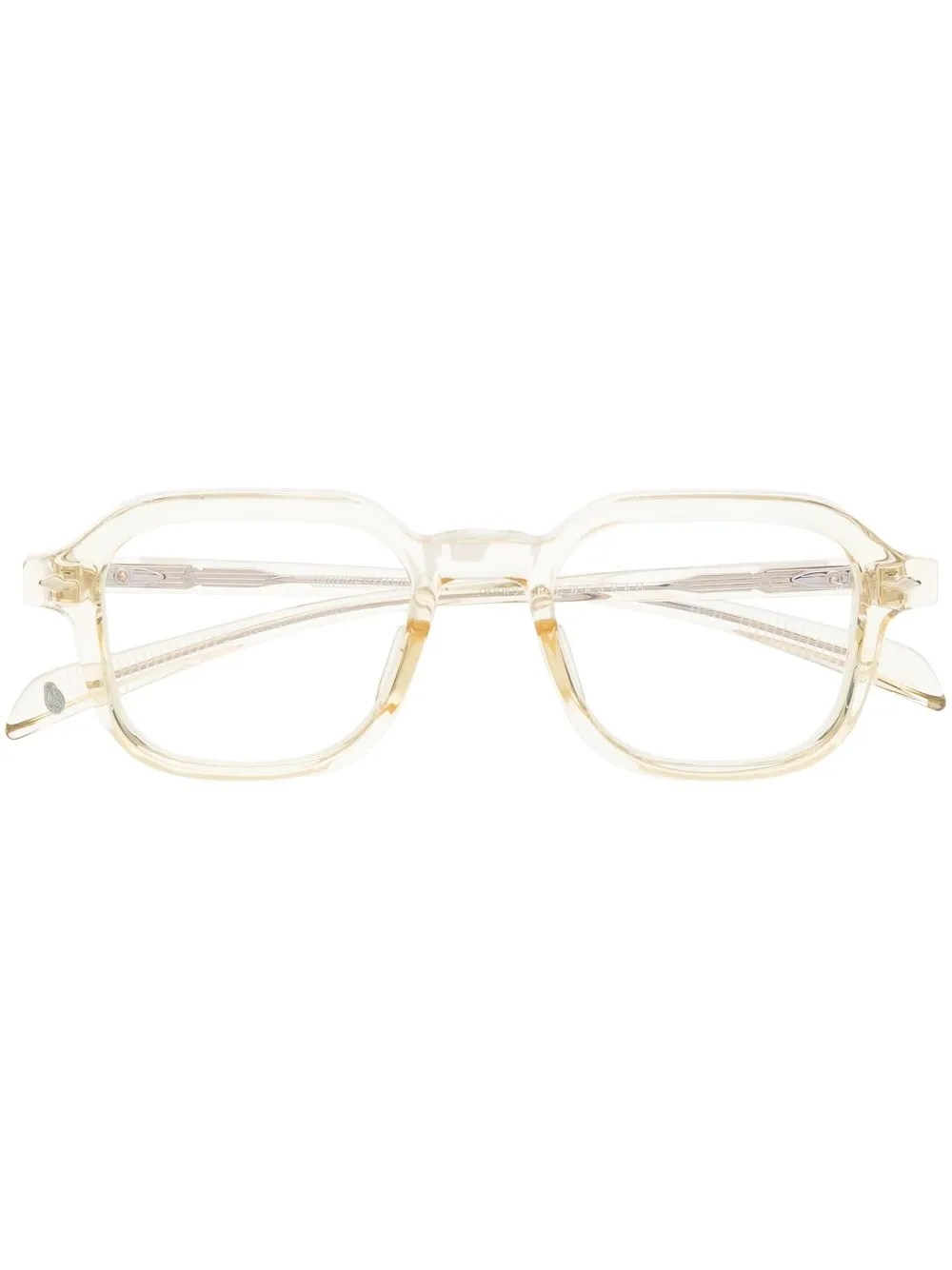 

Jacques Marie Mage Wagram clear-frame glasses - Neutrals