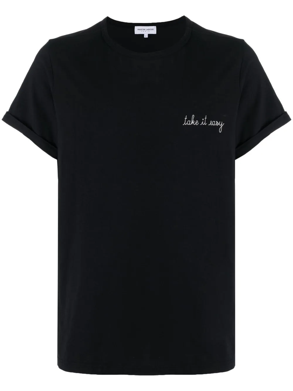 

Maison Labiche playera Take It Easy - Negro